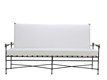 AMALFI - 3 seater recliner stainless steel garden sofa by JANUS et Cie - view 3